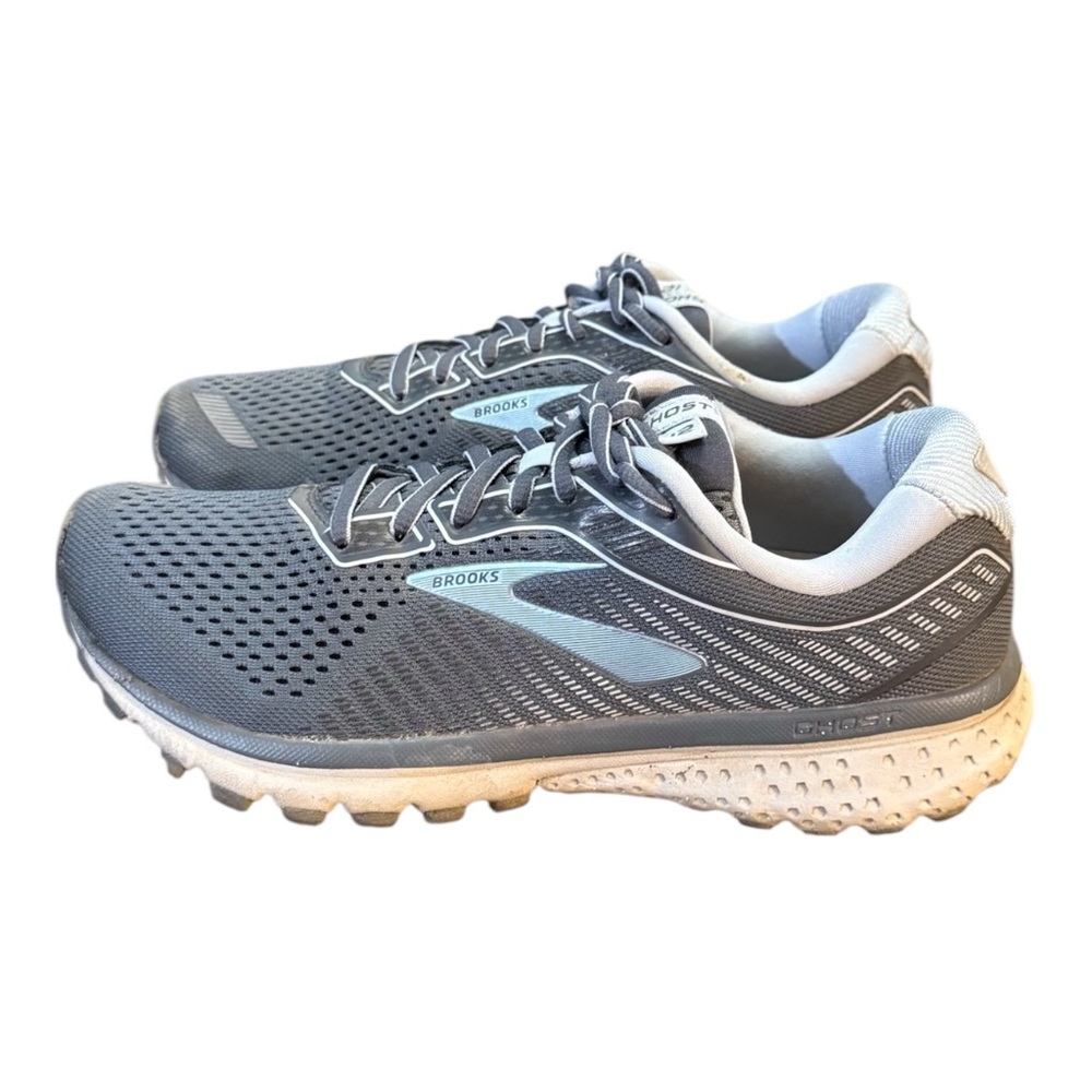 Brooks Ghost 12 Running Shoes Women’s Size 8.5 Gray - Picture 3 of 9